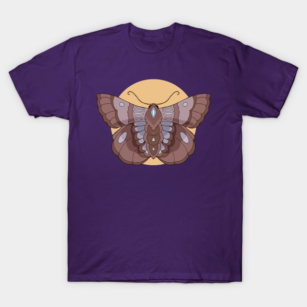 Moth tattoo style T-Shirt by SarahStrangeArt